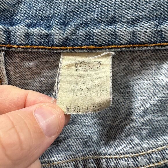 Vintage Levis Jeans Men 38x32 Blue Denim Pants 550 Relaxed Y2K 2000 Adult Casual - Picture 8 of 10